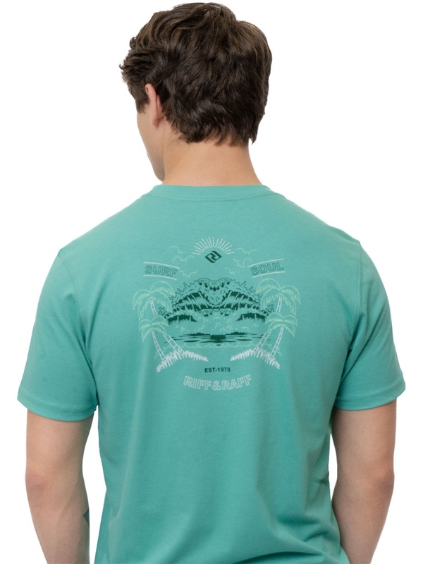 POLO CLASSIC MAGNO VERDE MAR ESPALDA 1